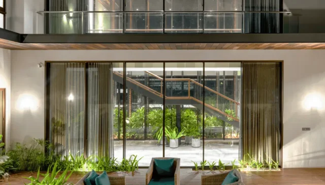 aluminium windows view